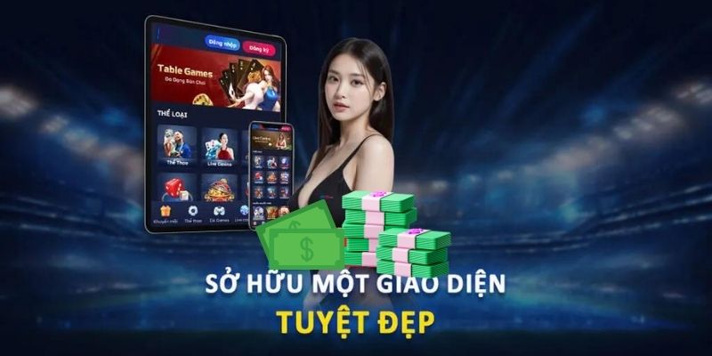 Giao diện đặt cược đơn giản nhưng vẫn bắt mắt của Da88 