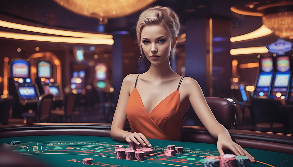 Các bàn cược casino với dealer xinh đẹp nóng bỏng 